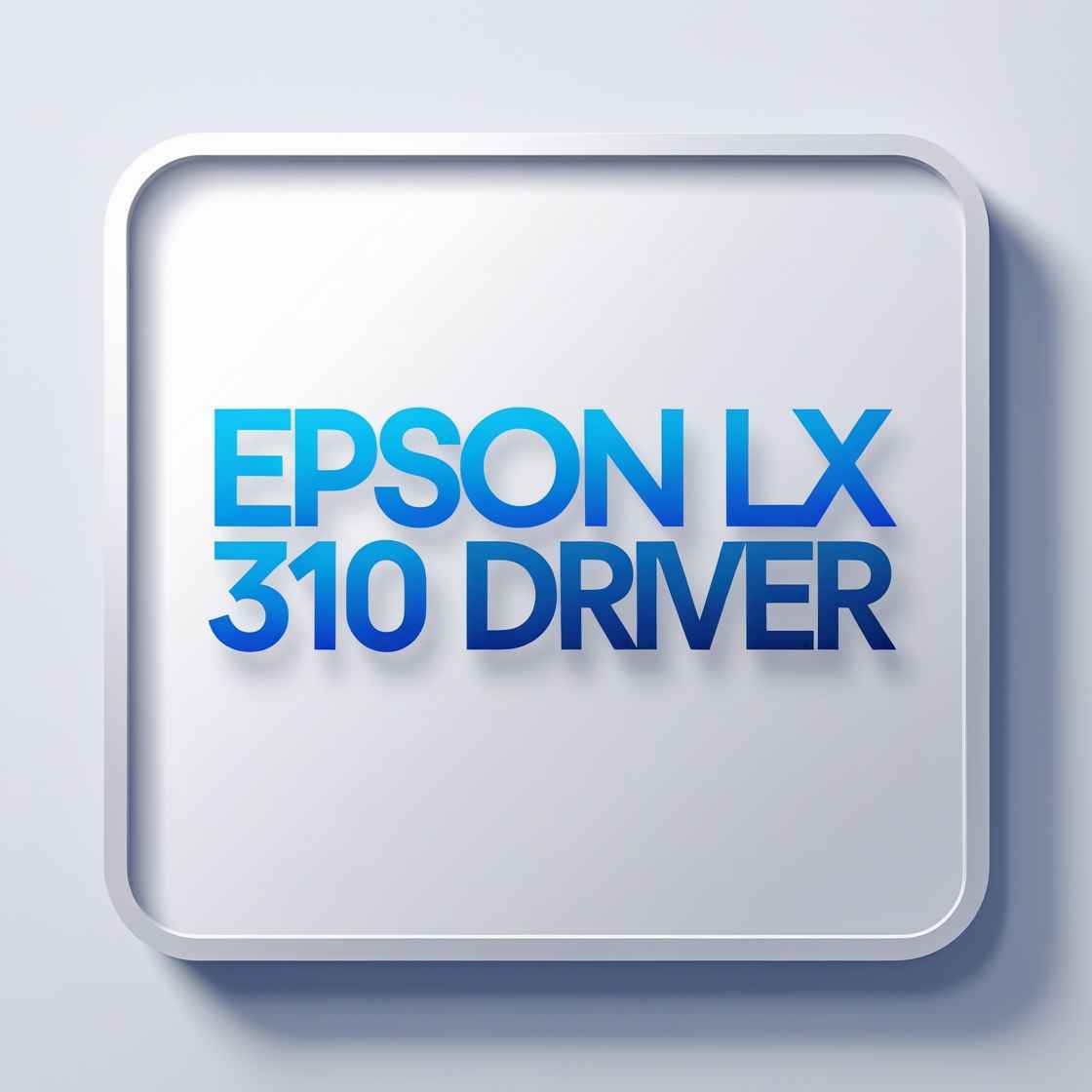 Driver Epson LX 310