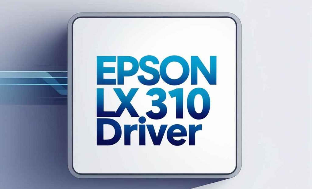Epson LX 310 Driver