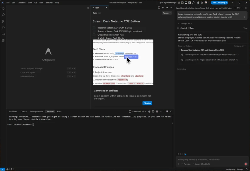 Download Google Antigravity