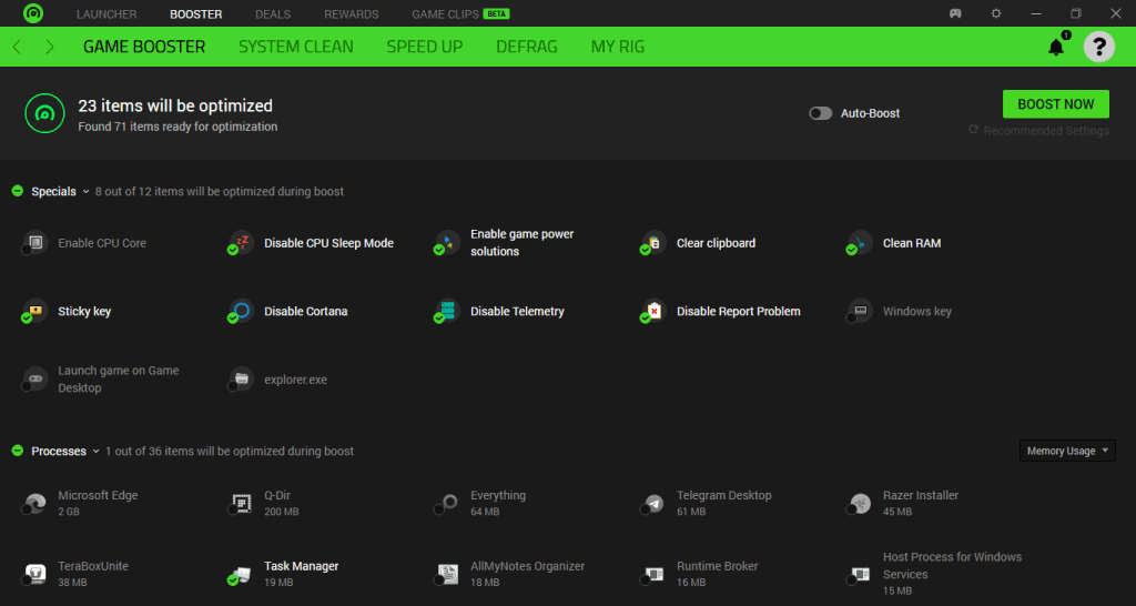 Download Razer Cortex