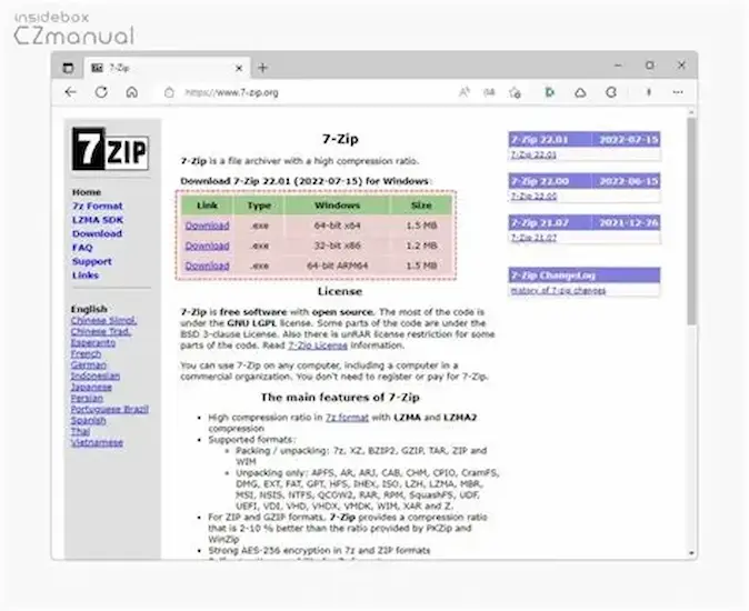 Download 7-Zip